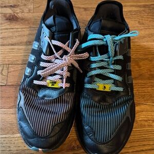 Rare ninja gaming adidas running shoes like new size 13